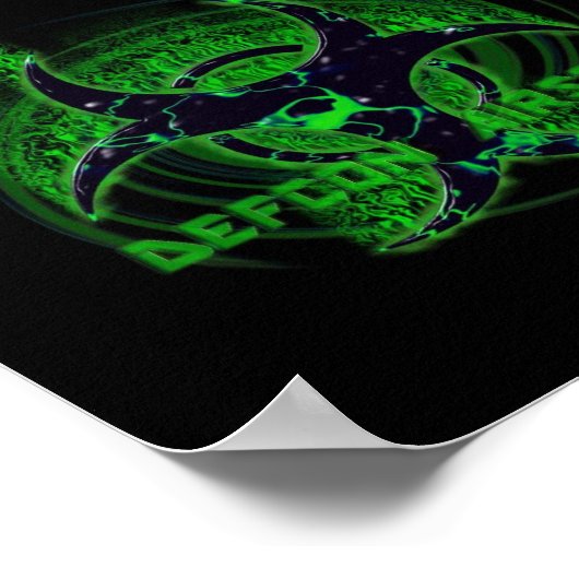 Poster DEFCON AIRSOFT (Ecke)