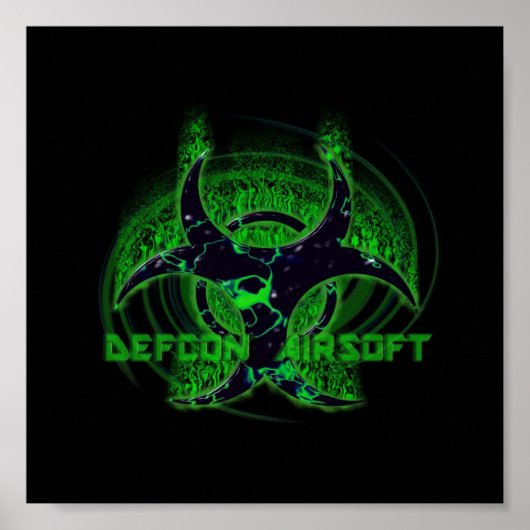 Poster DEFCON AIRSOFT (Vorne)