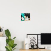Poster "Deku" (Heimbüro)