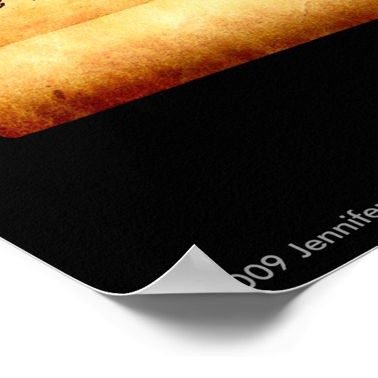 Poster - Denken Sie daran, was Ihre Väter gesagt h (Ecke)