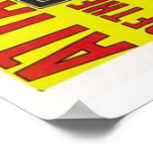 Poster der 50er-Frau (Ecke)