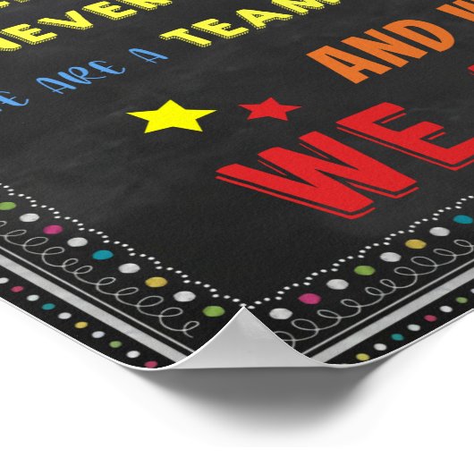 Poster der 5. Klasse (Ecke)