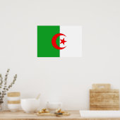 Poster der afrikanischen Flagge (Küche)