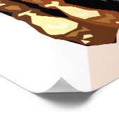 Poster der ägyptischen Königin Kleopatra (Ecke)