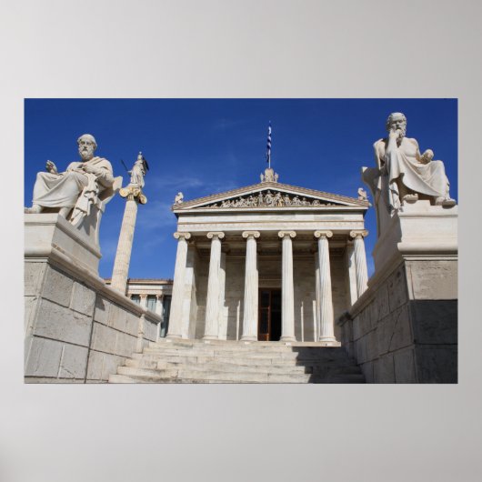 Poster der Akademie von Athen (Vorne)
