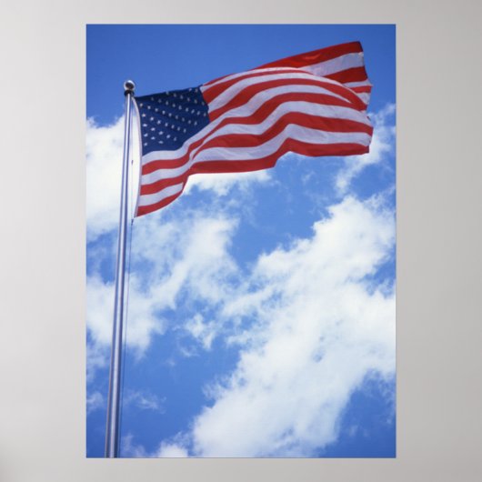 Poster der amerikanischen Flagge (Vorne)