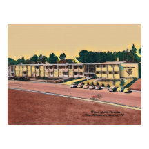 Poster der Amerikanischen Schule Karlsruhe, Deutsc