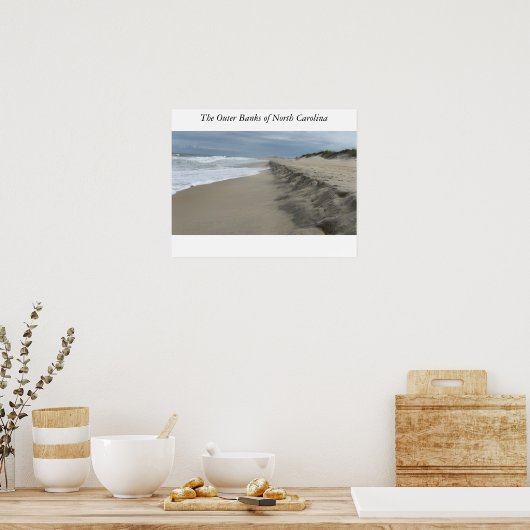 Poster der Außenbanken (Küche)