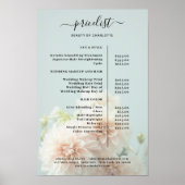 Poster der Blume Peony Salon (Vorne)