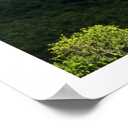 Poster der britischen Jungfrau Isles (Ecke)