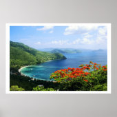 Poster der britischen Jungfrau Isles (Vorne)