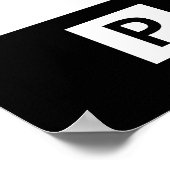 Poster der britischen Polizei (Ecke)