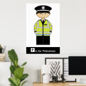 Poster der britischen Polizei (Heimbüro)