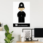 Poster der britischen Polizei (Heimbüro)