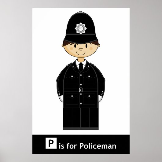 Poster der britischen Polizei (Vorne)