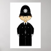 Poster der britischen Polizei (Vorne)