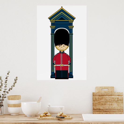 Poster der britischen Royal Guard (Küche)