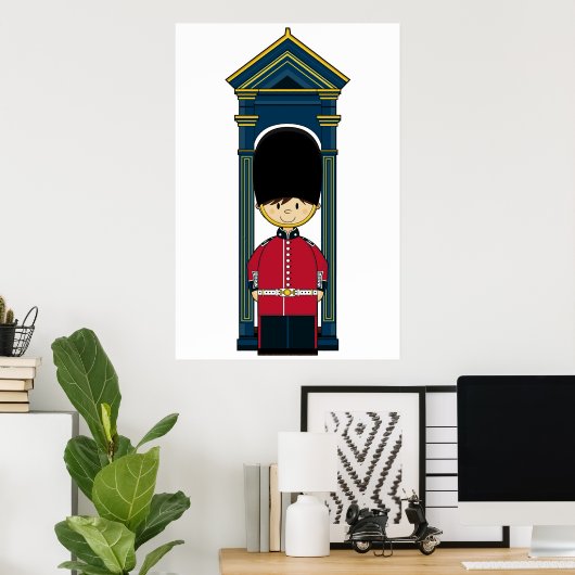 Poster der britischen Royal Guard (Heimbüro)