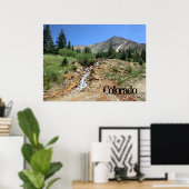 Poster der Colorado-Landschaft (Heimbüro)