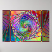 Poster der Fibonacci Adoration Society of America (Vorne)