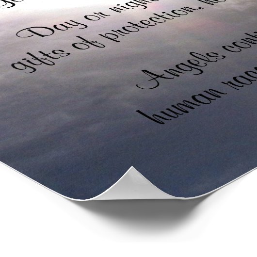 Poster der Gedichte Gottes (Ecke)