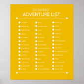 Poster der Geschenkgutscheine von Outdoorsey (Vorne)