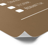 Poster der Geschenkidee (Ecke)