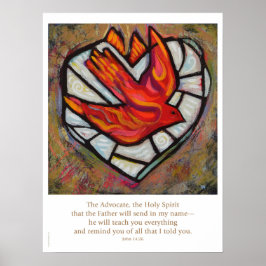 Poster der Heiligen Geistbestätigung, John 14:26