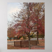 Poster der Herbstwanderbrücke (Vorne)