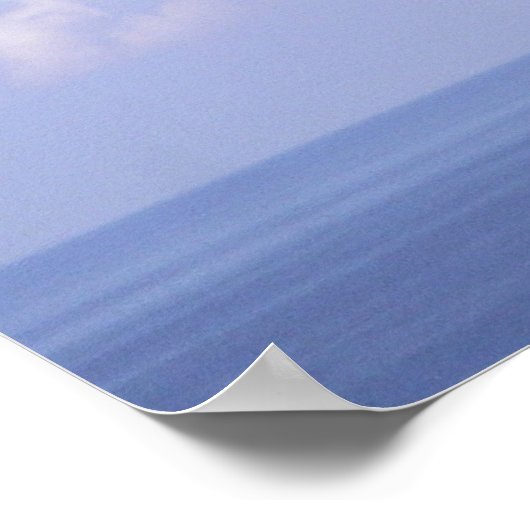 Poster "Der Himmel ist das Limit" (Ecke)