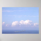 Poster "Der Himmel ist das Limit" (Vorne)