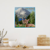 Poster der Hirschkunst (Küche)