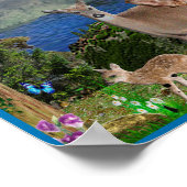 Poster der Hirschkunst (Ecke)