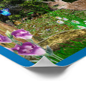 Poster der Hirschkunst (Ecke)