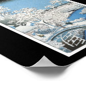 Poster der japanischen Malerei c. 1856-1858 (Ecke)