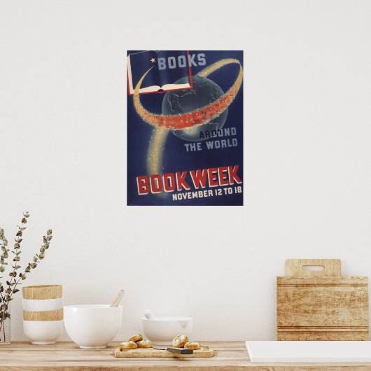 Poster der Kinderbuchwoche 1939 (Küche)