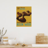 Poster der Kinderbuchwoche 1949 (Küche)