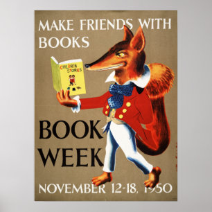 Poster der Kinderbuchwoche 1950