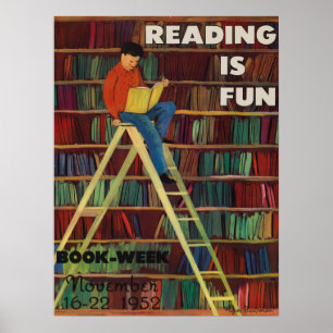 Poster der Kinderbuchwoche 1952