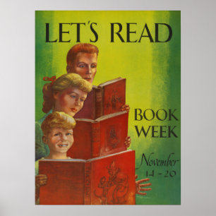 Poster der Kinderbuchwoche 1954