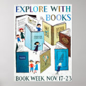 Poster der Kinderbuchwoche 1957 (Vorne)