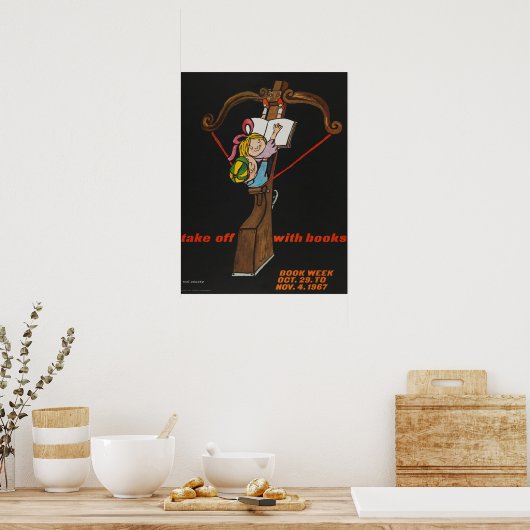 Poster der Kinderbuchwoche 1967 (Küche)