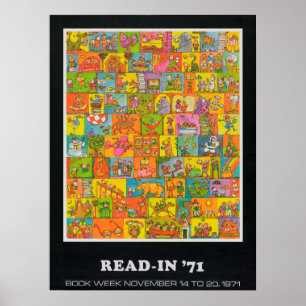 Poster der Kinderbuchwoche 1971