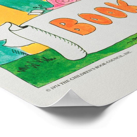 Poster der Kinderbuchwoche 1974 (Ecke)