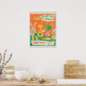 Poster der Kinderbuchwoche 1974 (Küche)