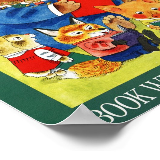 Poster der Kinderbuchwoche 1975 (Ecke)