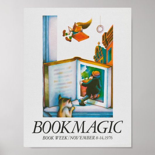 Poster der Kinderbuchwoche 1976 (Vorne)