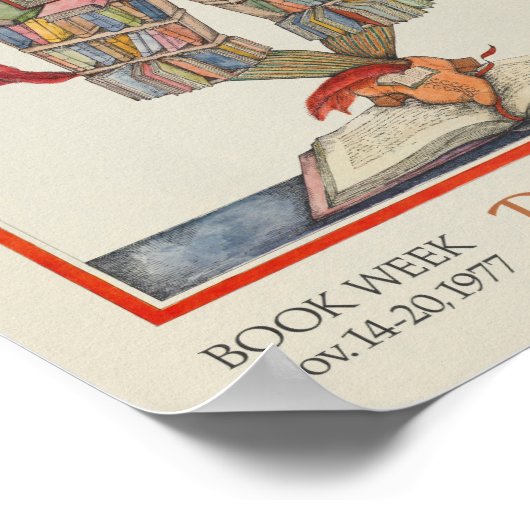 Poster der Kinderbuchwoche 1977 (Ecke)