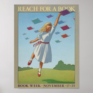 Poster der Kinderbuchwoche 1986