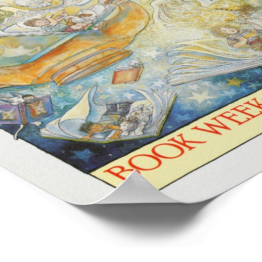 Poster der Kinderbuchwoche 1988 (Ecke)